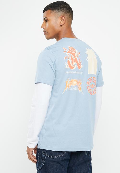 adidas Originals - Glide tee m - ambient sky