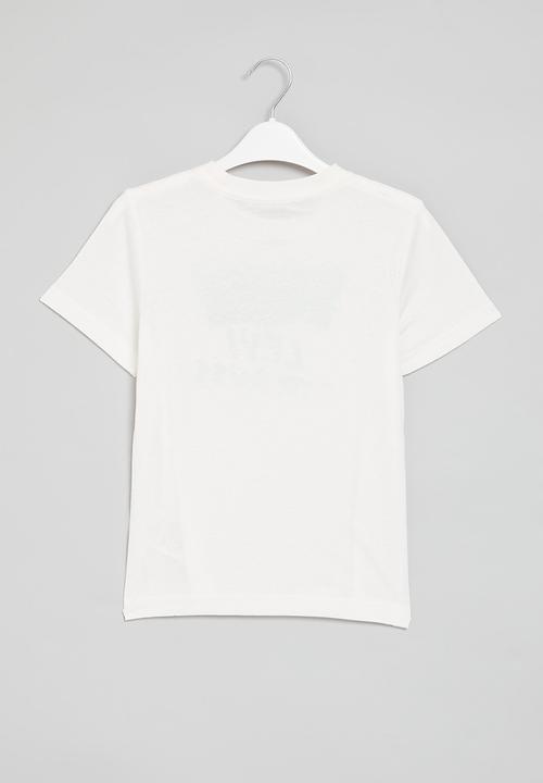 Levi’s® - Lvb sketched logo tee shirt - sugar swizzle