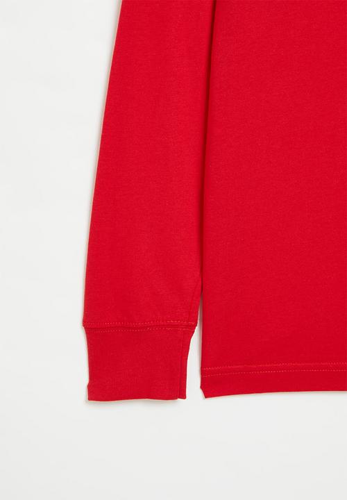 Levi’s® - Lvb long sleeve batwing tee - super red
