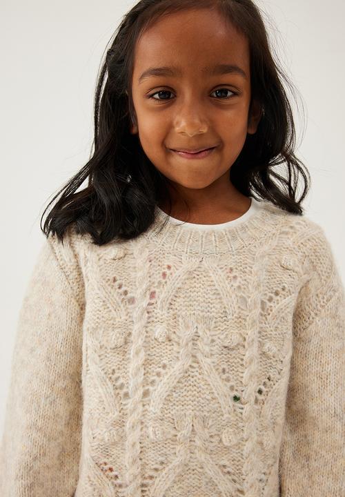Cotton On - Lisa jumper - dark vanilla marle