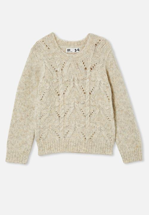 Cotton On - Lisa jumper - dark vanilla marle