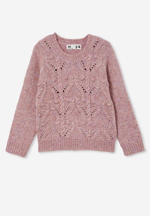 Cotton On - Lisa jumper - mauve marle