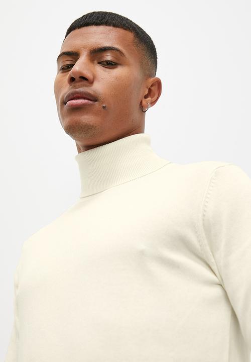 Superbalist - Basic long sleeve roll neck - cream
