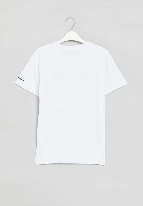 Converse - Teen dissected chuck patch short sleeve - white