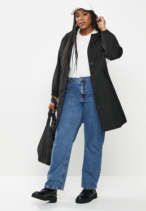 dailyfriday - Classic hooded trench - black