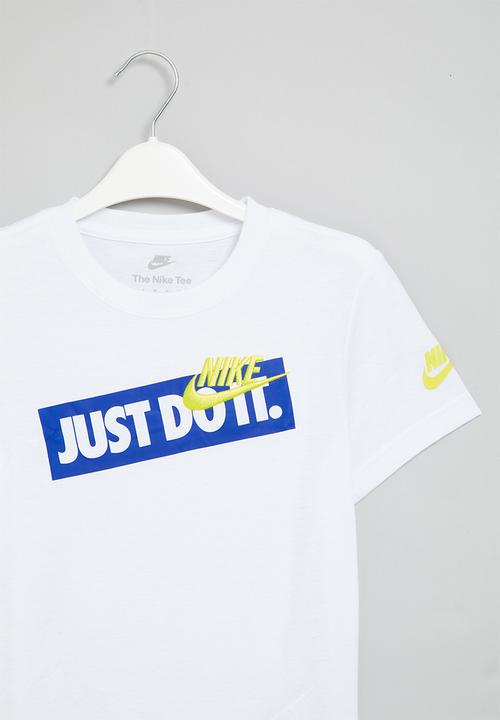 Nike - Nkb jdi embroidery tee - white