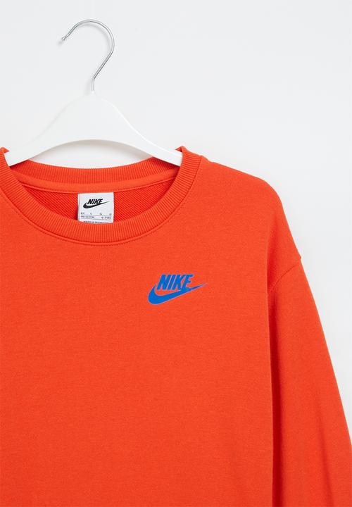 Nike - Nkg xo swoosh crew - picante red