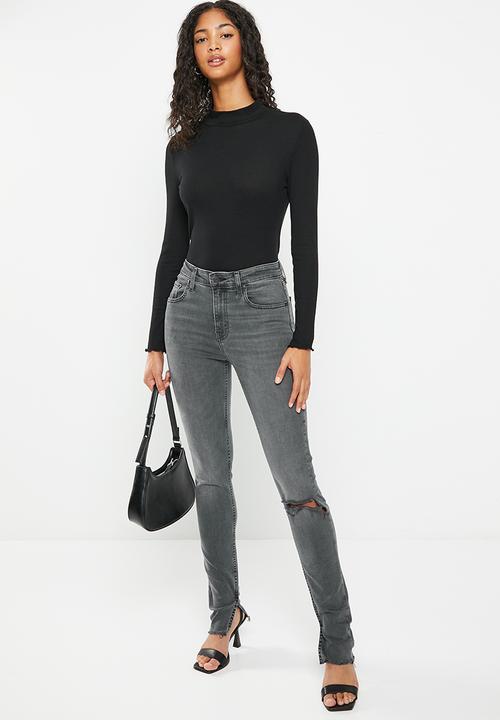 Levi’s® - 721 split hem - black destructed