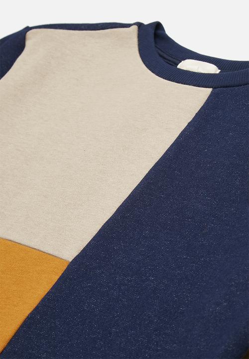 Superbalist - Colour block tracksuit set - beige