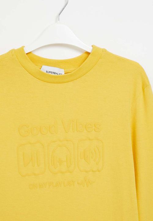 Superbalist - Boys graphic tee - mustard 