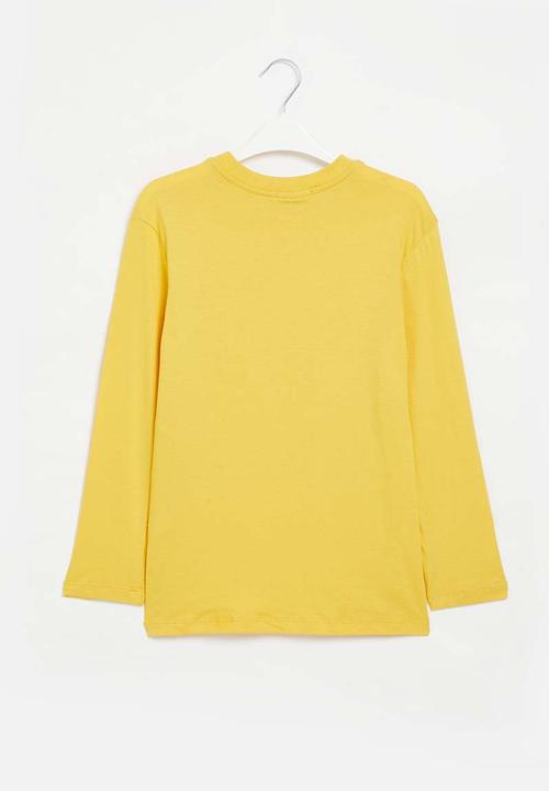 Superbalist - Boys graphic tee - mustard 