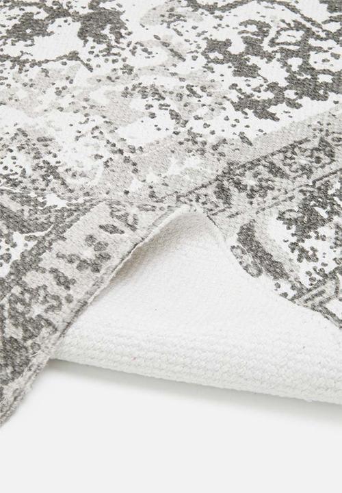 Sixth Floor - Sophia printed rug - antarctica grey
