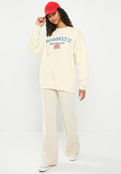 Daisy Street - Brooklyn sweat - beige