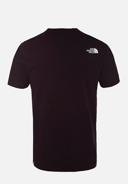 The North Face - Short sleeve mountain line tee - black