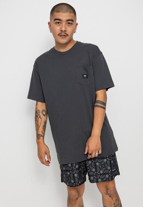 Vans - Men woven patch pocket - asphalt