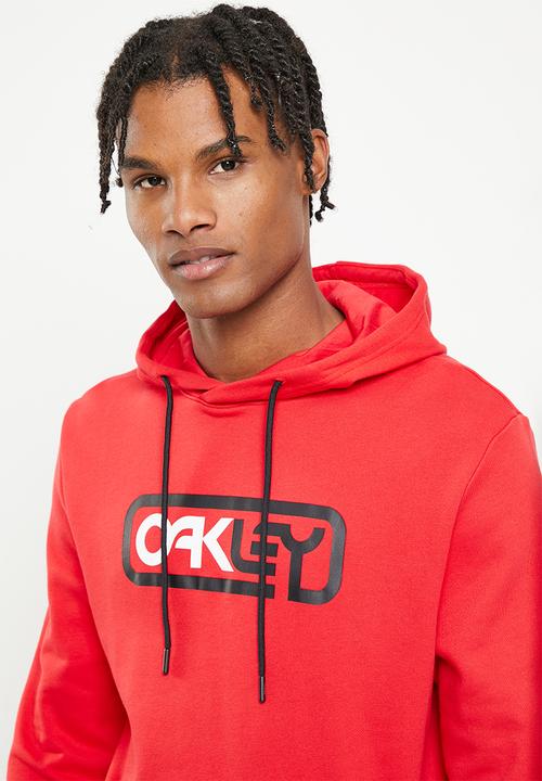 Oakley - Locked in b1b po hoodie - red line