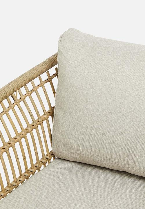 Sixth Floor - Lillysand outdoor lounge chair - natural