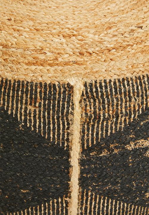 Sixth Floor - Willow ottoman - natural
