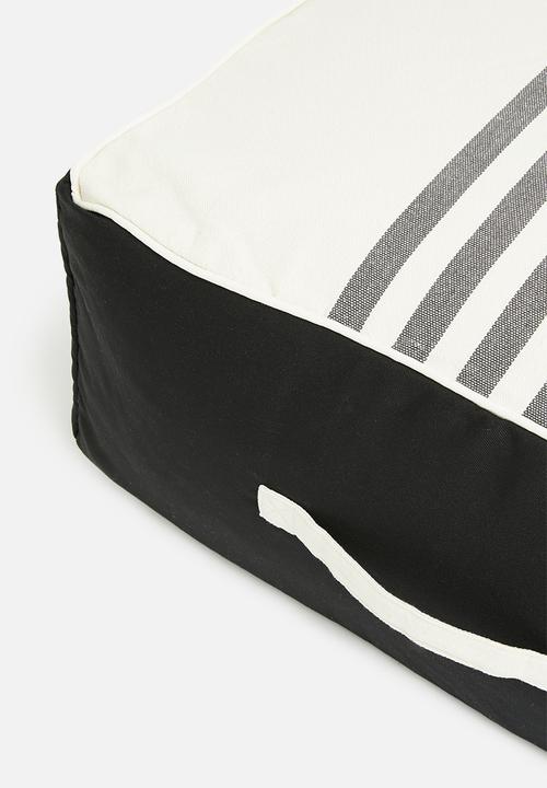 Sixth Floor - Mercator outdoor floor cushion - charcoal