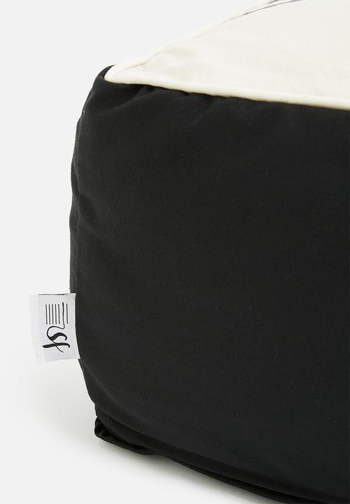 Sixth Floor - Mercator outdoor floor cushion - charcoal