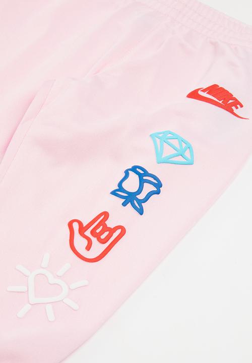 Nike - Nkg xo swoosh tricot set - pink foam