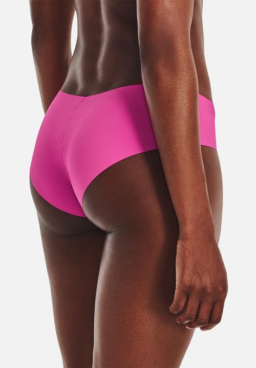 Under Armour - Ps hipster 3pack - pink elixir/halo gray/rebel pink