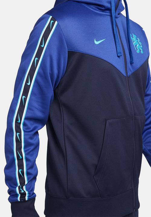 Nike - Chelsea F.C. repeat fz hoodie- navy 