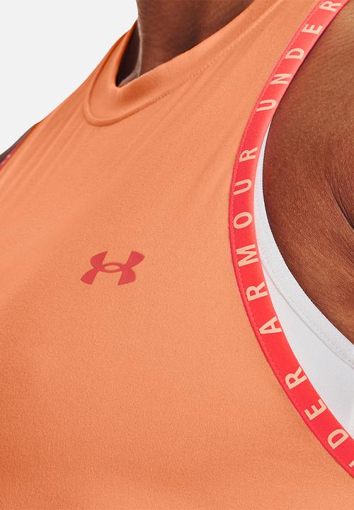 Under Armour - Knockout novelty tank - orange tropic/after burn
