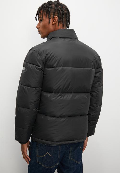 STYLE REPUBLIC - Large quilt puffer jacket - black