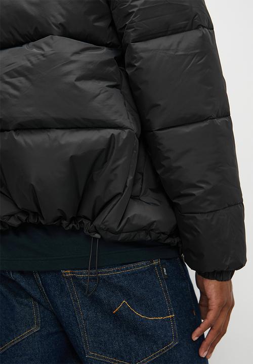 STYLE REPUBLIC - Large quilt puffer jacket - black