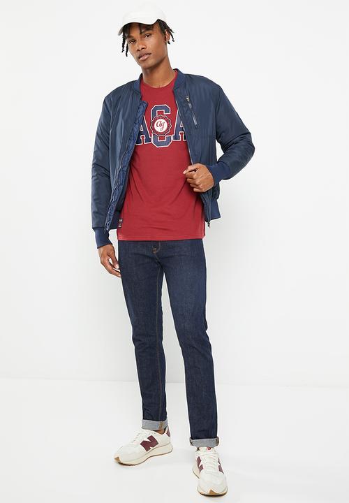 Aca Joe - Mens aca joe T-shirt - deep lagoon