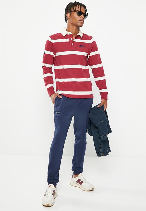Aca Joe - Mens aca joe small logo jogger - navy