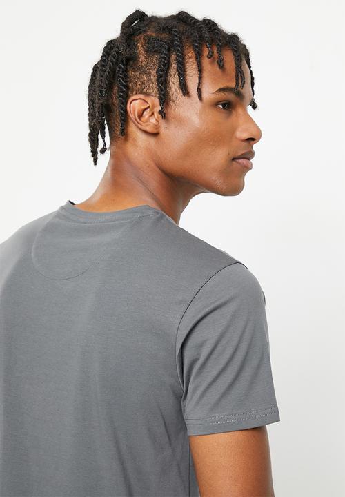 Cutty - Spice basic v-neck t-shirt - charcoal