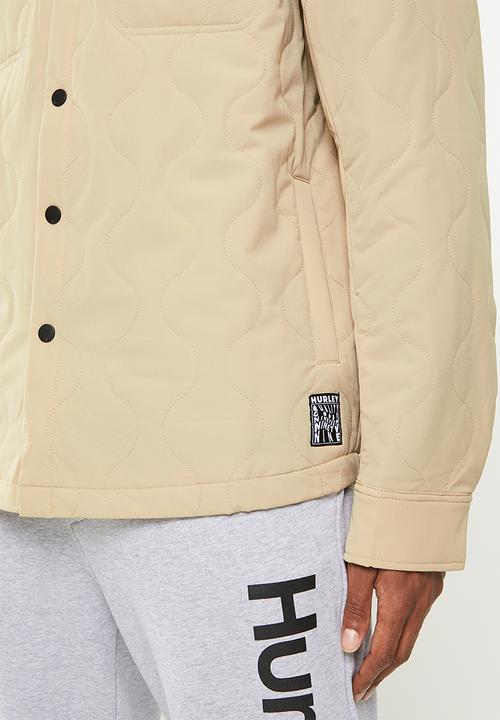 Hurley - Warped insulated shirt - khaki