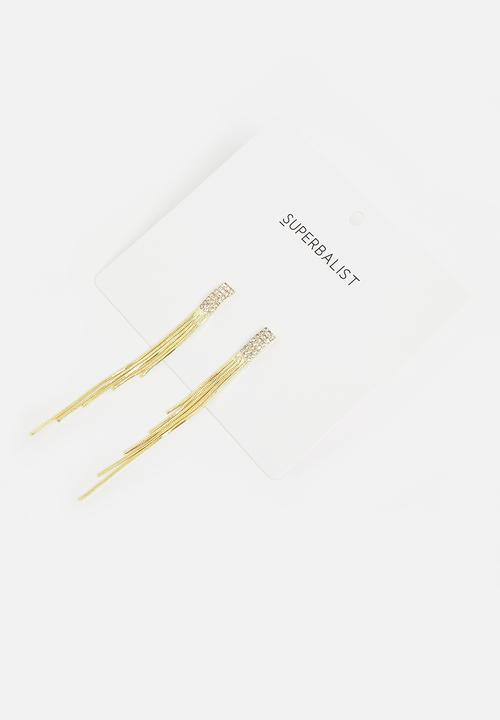 Superbalist - Ada statement earrings - gold