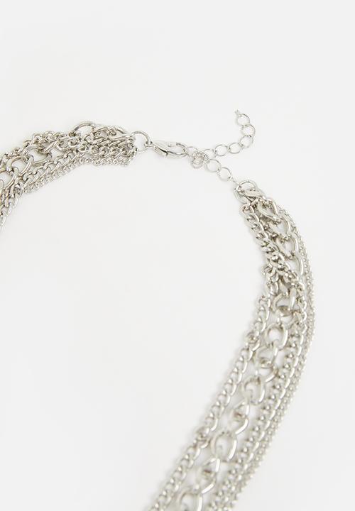 Superbalist - Taila layered necklace - silver