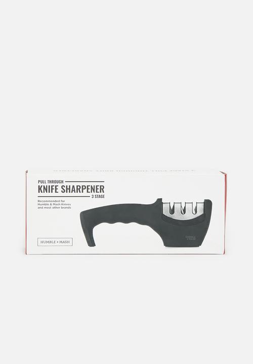 Humble & Mash - Pull-through Knife Sharpener - Black