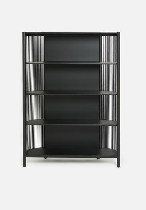 SF Collection - Tamana wide shelving unit - black