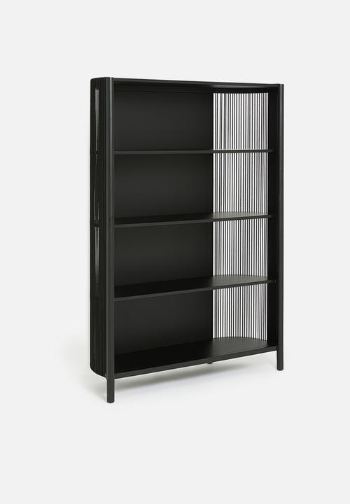 SF Collection - Tamana wide shelving unit - black
