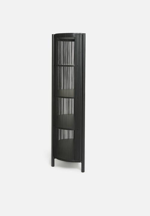 SF Collection - Tamana wide shelving unit - black
