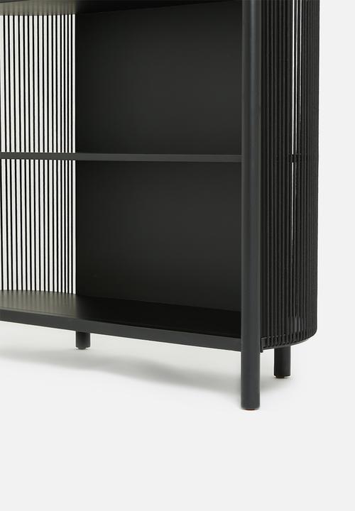 SF Collection - Tamana wide shelving unit - black