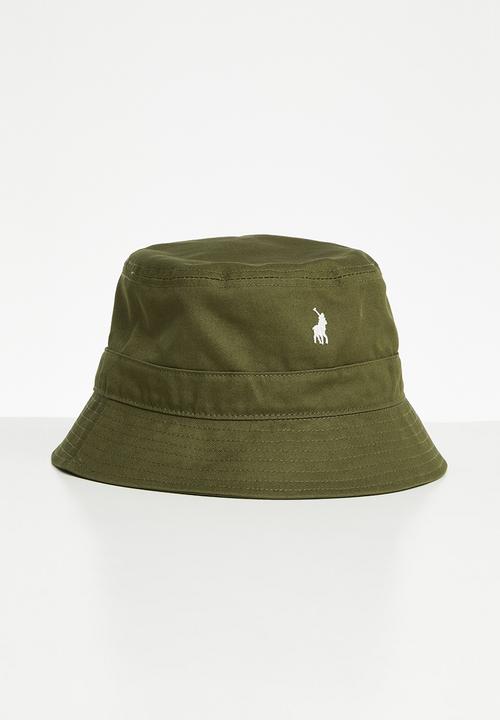 POLO - Classic twill bucket - olive 