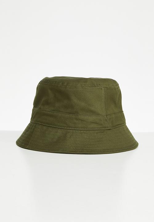 POLO - Classic twill bucket - olive 