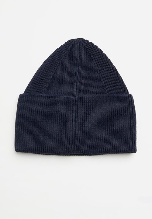 POLO - Wide cuff beanie - navy 