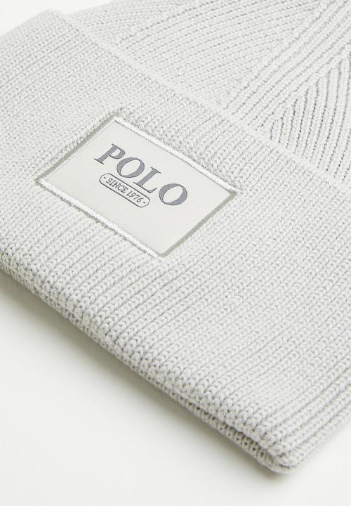 POLO - Wide cuff beanie - grey 