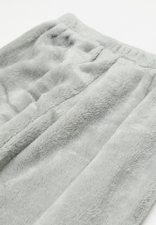 Pop Candy - Boys panda pj set - grey and white