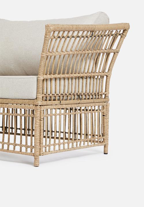 Sixth Floor - Lillysand outdoor lounge sofa - natural
