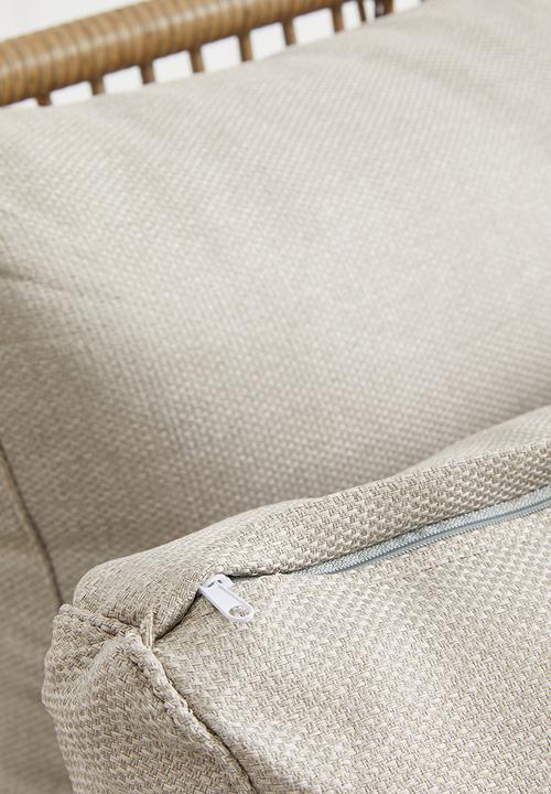 Sixth Floor - Lillysand outdoor lounge sofa - natural
