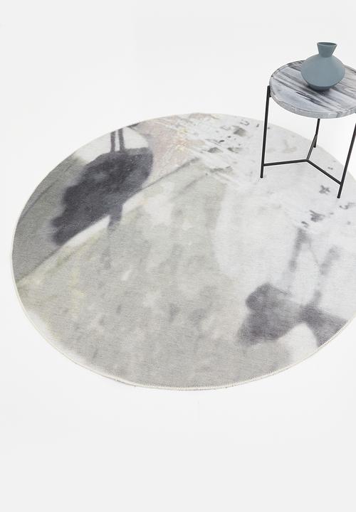 Hertex Fabrics - Wisp round rug - mono