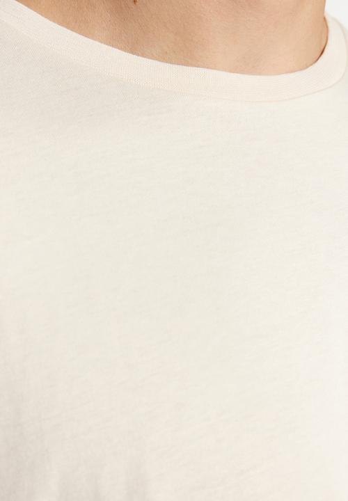 Trendyol - Oversized back logo graphic tee - stone